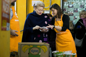 Prezidentė: „Maisto Lietuvoje užtenka, bet jis skirstomas nevienodai“