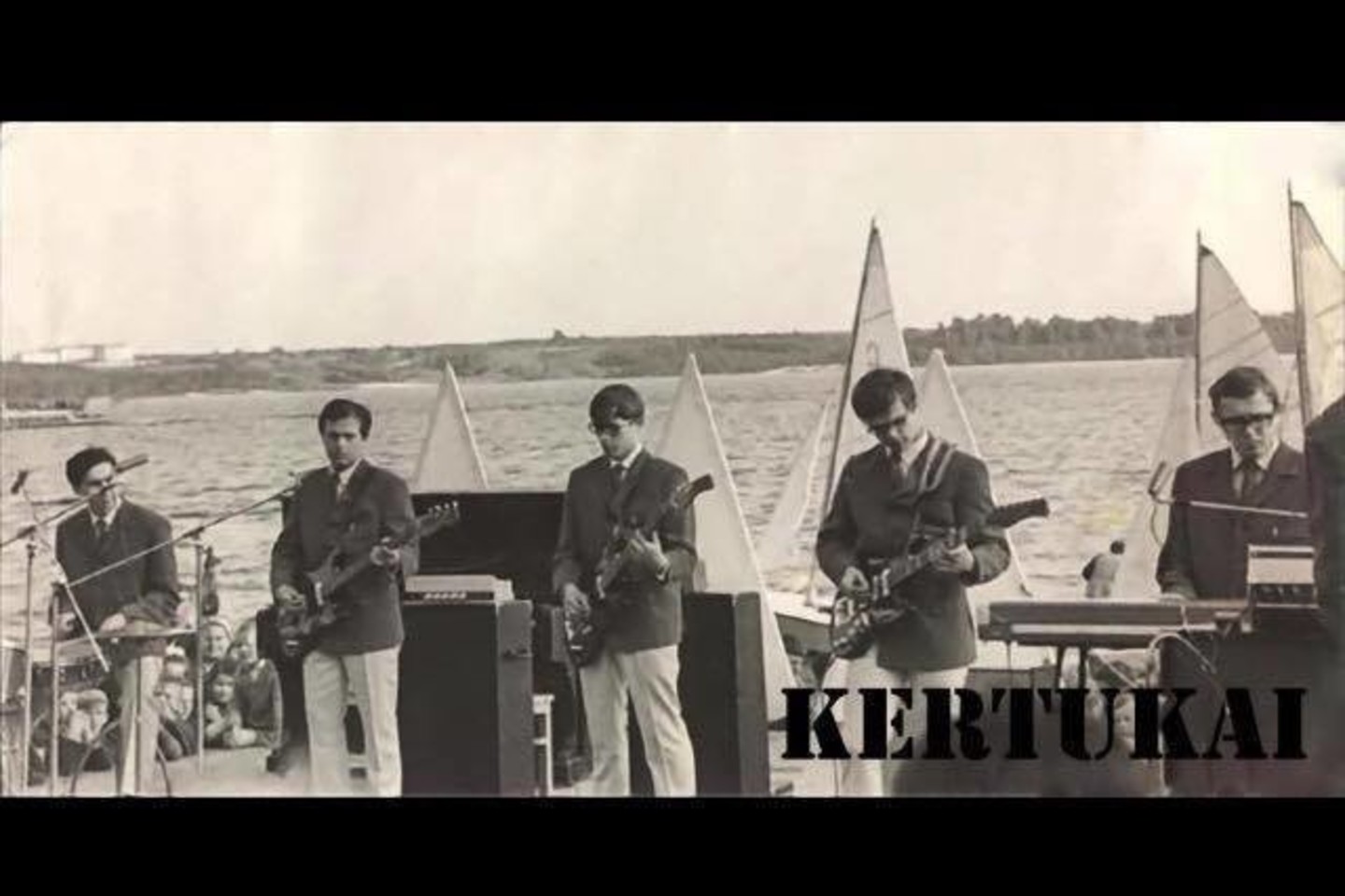 Legendinė Kauno studentų grupė „Kertukai“ ėmė groti tokią muziką, kad susilaukė vizito iš Maskvos<br>V.Ščiavinsko nuotr.