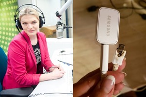 Skaiva Kraujalė apstulbusi – išsilydė originalus „Samsung“ įkroviklis