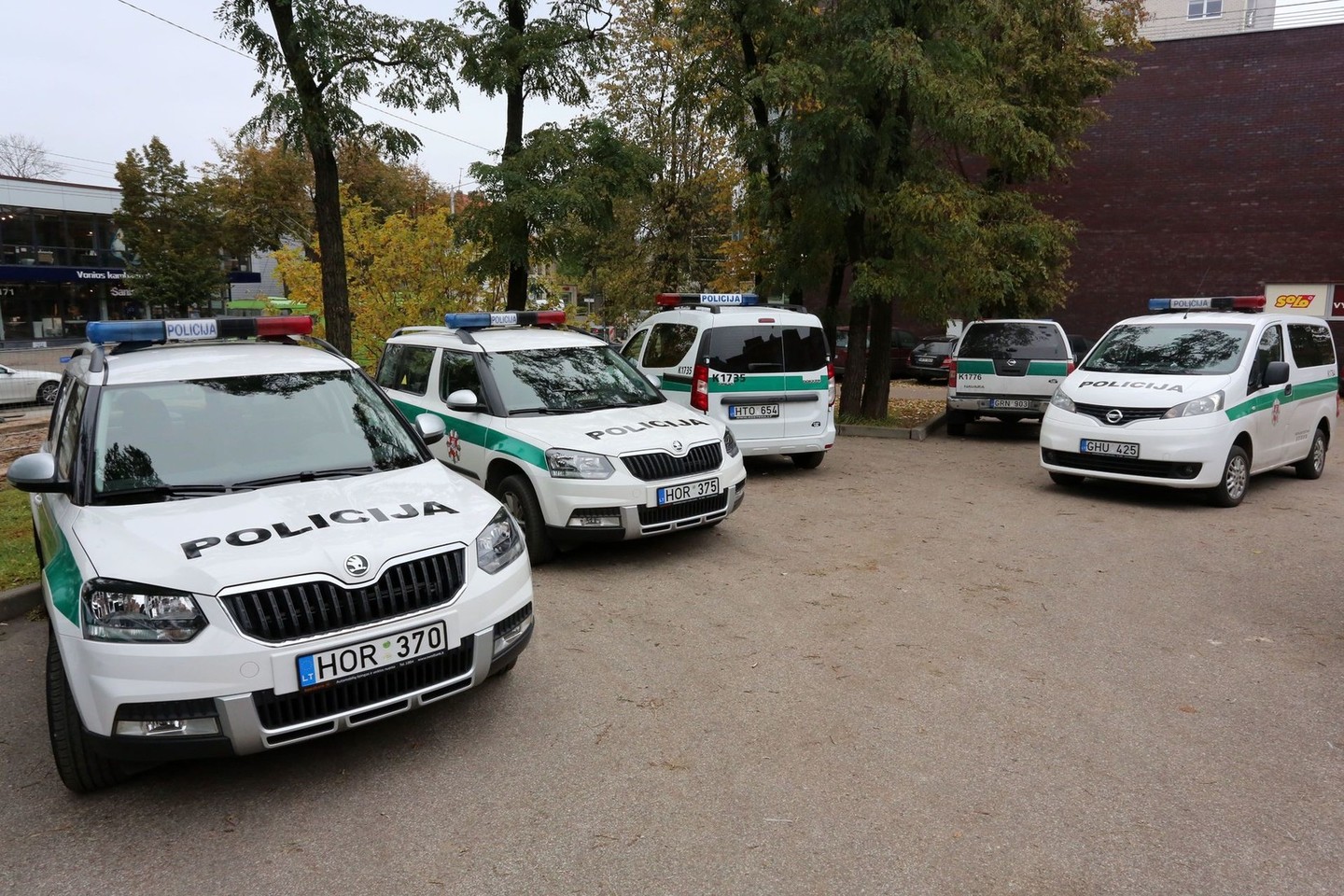 Nusikaltimą tiria pareigūnai.