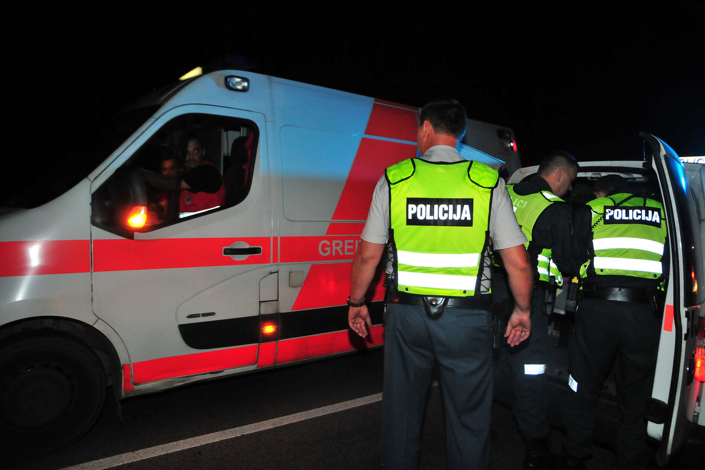 Trečiadienio vakarą neramumai kilo Rukloje, Pabėgėlių priėmimo centre.