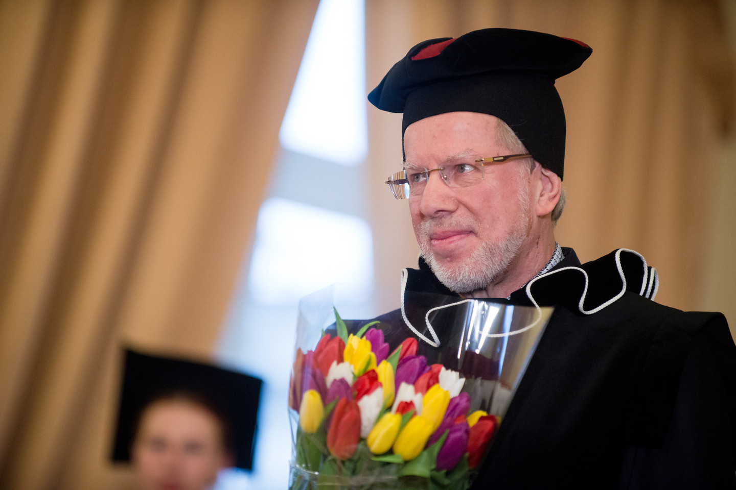 Šiemet G.Kremeriui buvo suteiktas Lietuvos muzikos ir teatro akademijos garbės daktaro vardas.<br>J.Stacevičiaus nuotr.