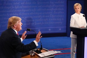 Paskutinieji H. Clinton ir D. Trumpo debatai: keturi pagrindiniai momentai