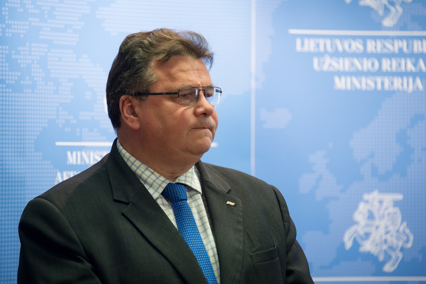 Kalbėdamas apie padėtį su Rusija, L. Linkevičius sakė, kad kol kas daug optimizmo nėra.