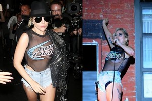 Lady Gagos apranga užgožė jos atliekamą muziką