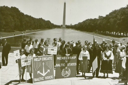 JAV kongresas sovietmečiu priėmė rezoliuciją dėl Baltijos šalių laisvės