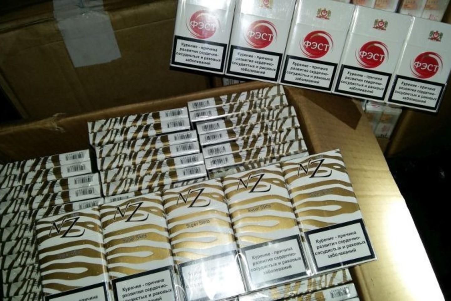 Šiauliuose įkliuvo kaunietis su 8 kontrabandinių cigarečių dėžėmis.