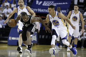 K. Duranto ir S.Curry košmaras: „Spurs“ pažemino „Warriors“ komandą