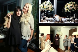 Katažinai Zvonkuvienei draugės surengė stilingas kūdikio sutiktuves