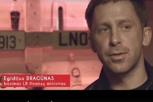 Internete plinta vaizdo įrašas: Selas – būsimas finansų ministras?