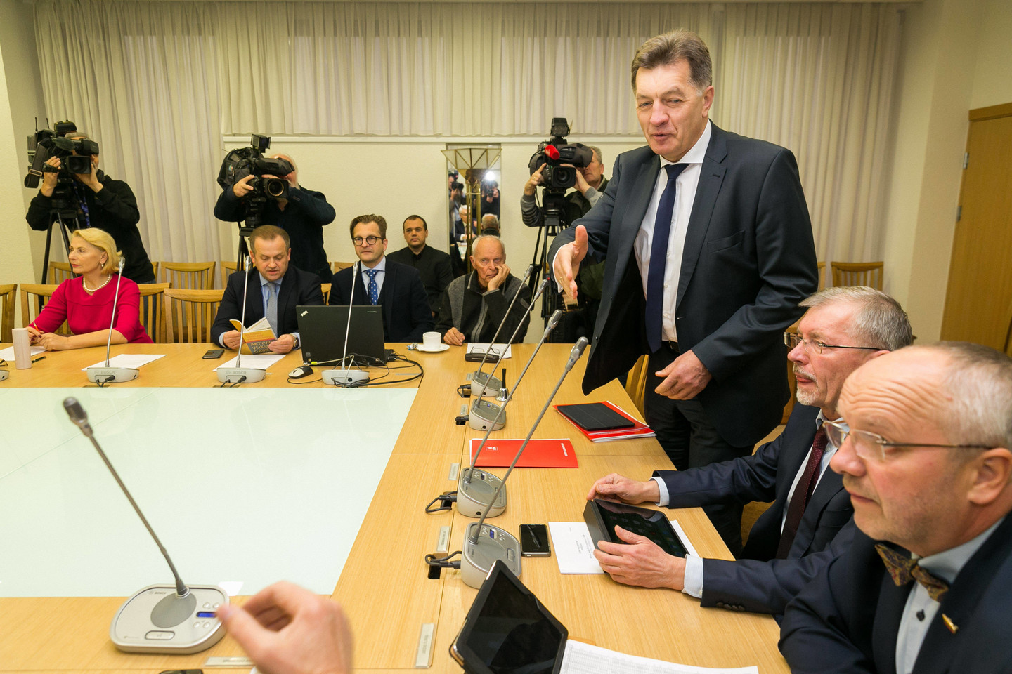 Socialdemokratų prezidiumas nutarė: reikia žengti su „valstiečiais“
