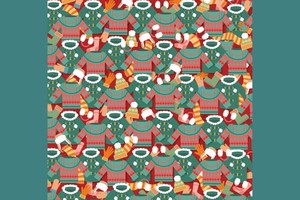 Beveik neįmanomas galvosūkis: ar tarp drabužių matote kibirą?