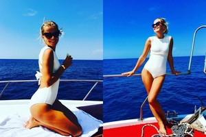 Futbolininko gražuolė žmona Sandra Šernė – tikra atgaiva akims