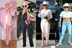 Vulgarioji Lady Gaga tapo rožinės ir blizgučių gerbėja