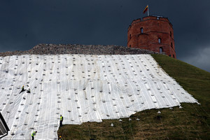 Griūvančio Gedimino kalno laukia permainos už 1,1 mln. eurų