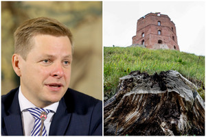 Remigijus Šimašius apie Gedimino kalną: „Gresia katastrofa“