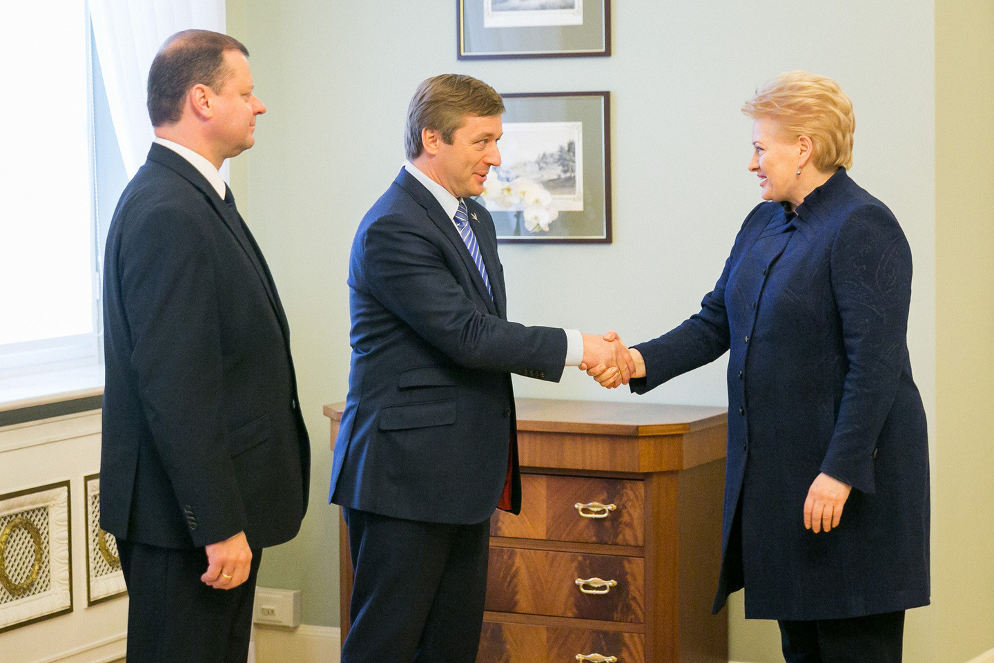 Valstiečių ir žaliųjų sąjungos pirmininkas Ramūnas Karbauskis tvirtina prezidentės Dalios Grybauskaitės žodžiuose neišgirdęs apgailestavimo dėl triuškinamos „valstiečių“ pergalės rinkimuose.