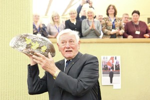 V. Adamkaus metų estafetės šūkis: bėgike, tik nesustok