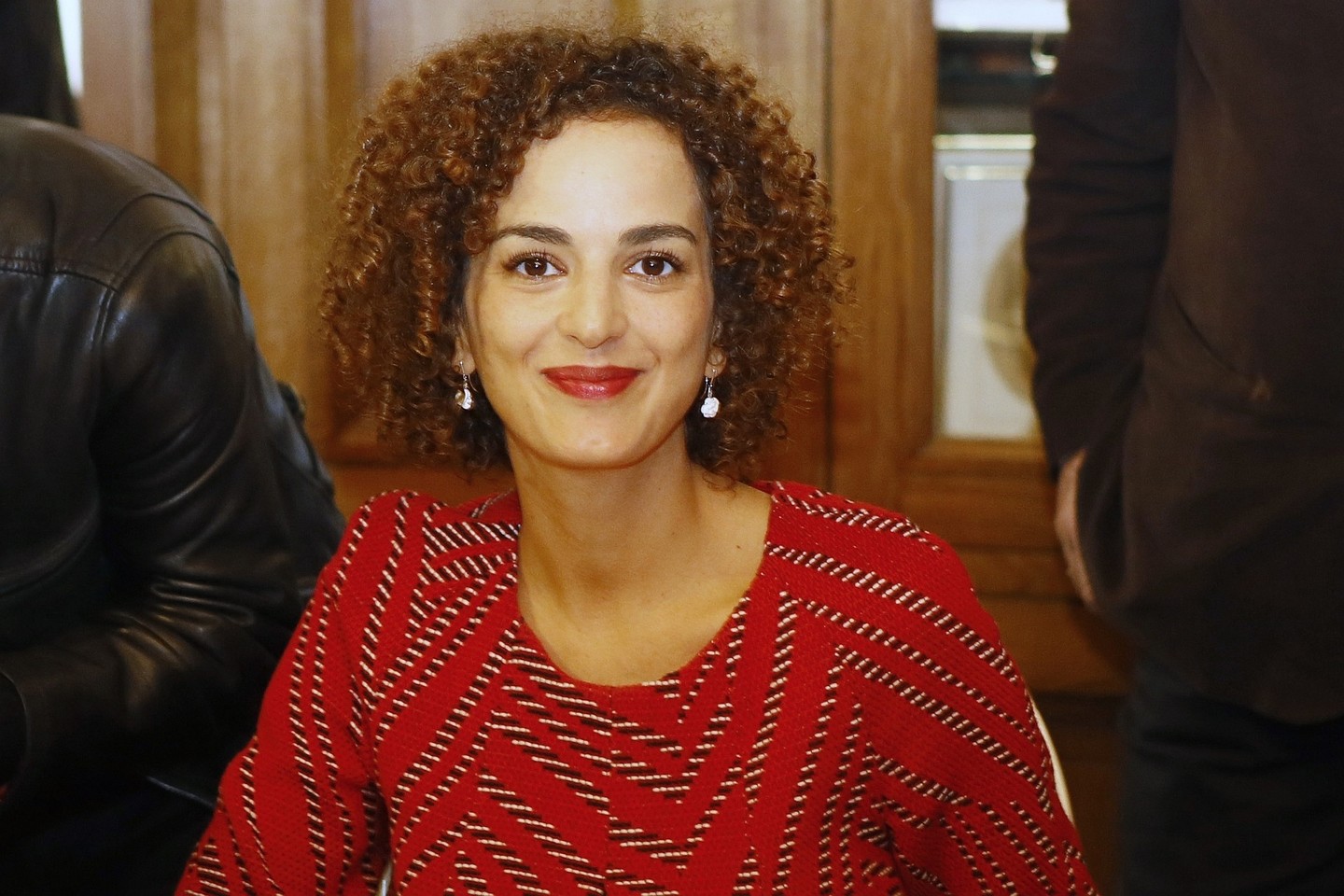 Leila Slimani pelnė garbingiausią Prancūzijos literatūros apdovanojimą – Goncourt'ų premiją.<br>AP nuotr.