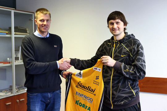 „Šiauliai“ susigrąžino patyrusį veteraną Arvydą Čepulį