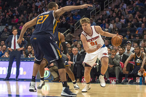 „Knicks“ neišgelbėjo nei K. Porzingio šou, nei M. Kuzminsko taškai