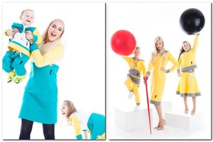 Inga Stumbrienė ir Indrė Stonkuvienė su vaikais – naujos kolekcijos veidai