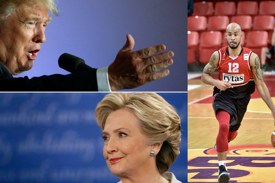 Donaldui Trumpui – rimta Amerikos krepšininkų žinutė iš Lietuvos