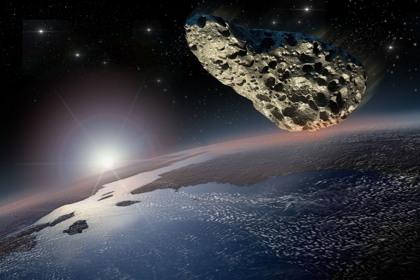Esamos sistemos gali tik perspėti apie pavojingus asteroidus – pastumti jų galimybių neturime.<br>123rf nuotr.