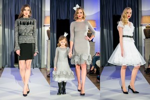 Dizainerės I. Dovydėnaitės kolekcijos žvaigžde tapo jos dukra