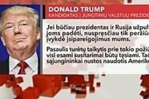 Kas laukia Baltijos šalių po D. Trumpo pergalės?