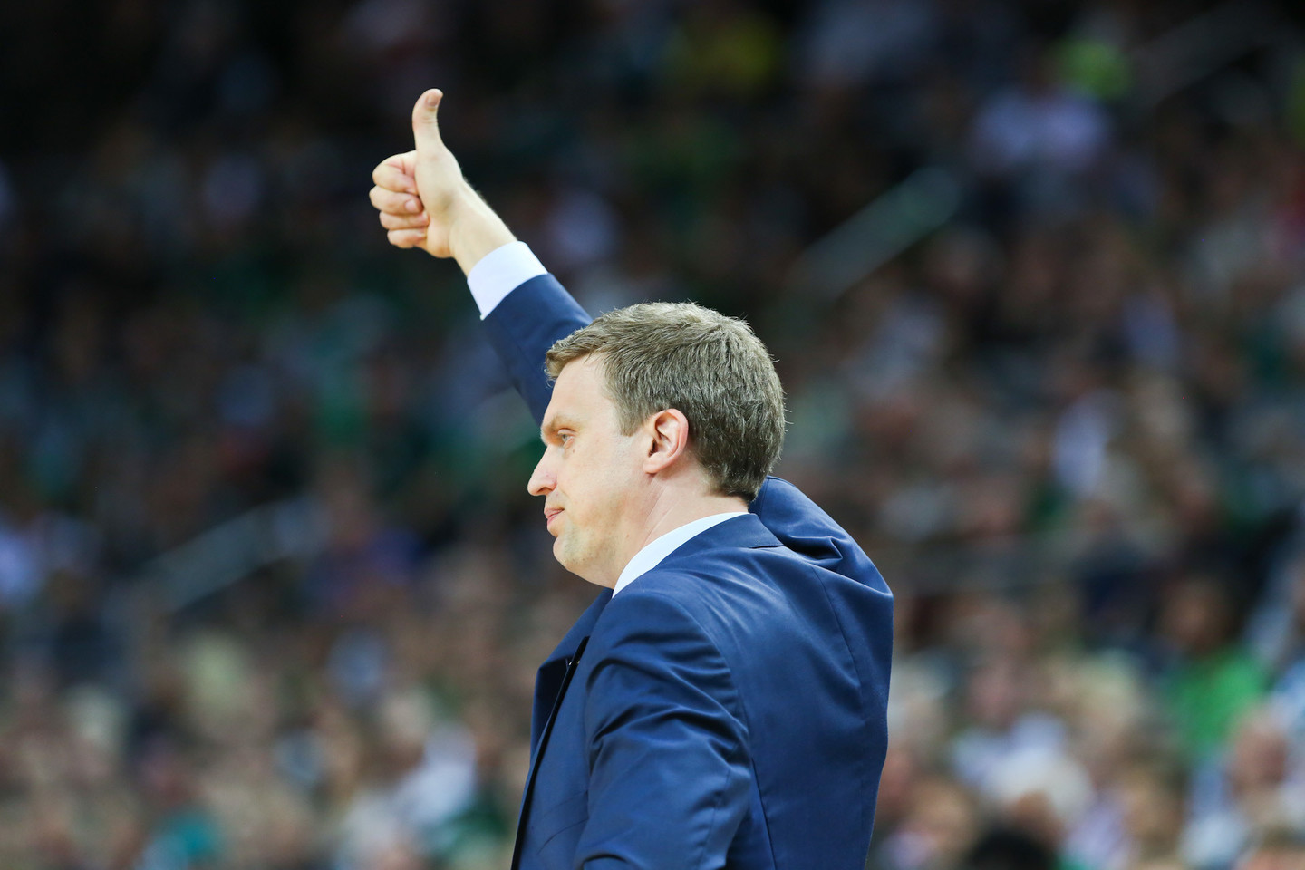 „Neptūno“ treneris Dainius Adomaitis su ekipa be pralaimėjimų žengia Čempionų lygoje.