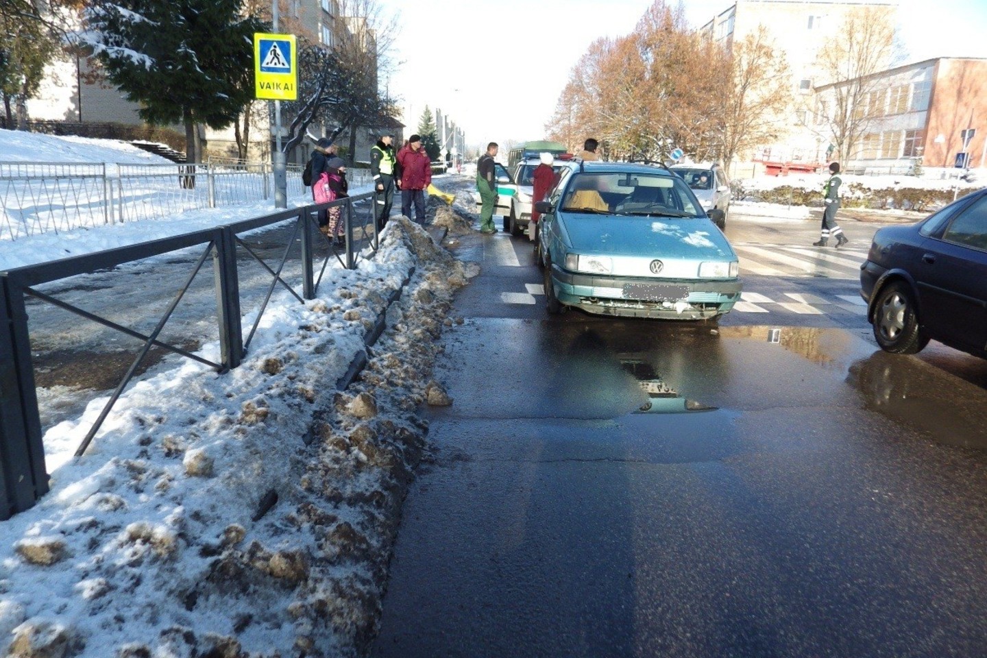 Telšiuose pėsčiųjų perėjoje partrenktas moksleivis.