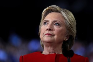 Po įtemptų rinkimų H. Clinton nepasirodė savo gerbėjams