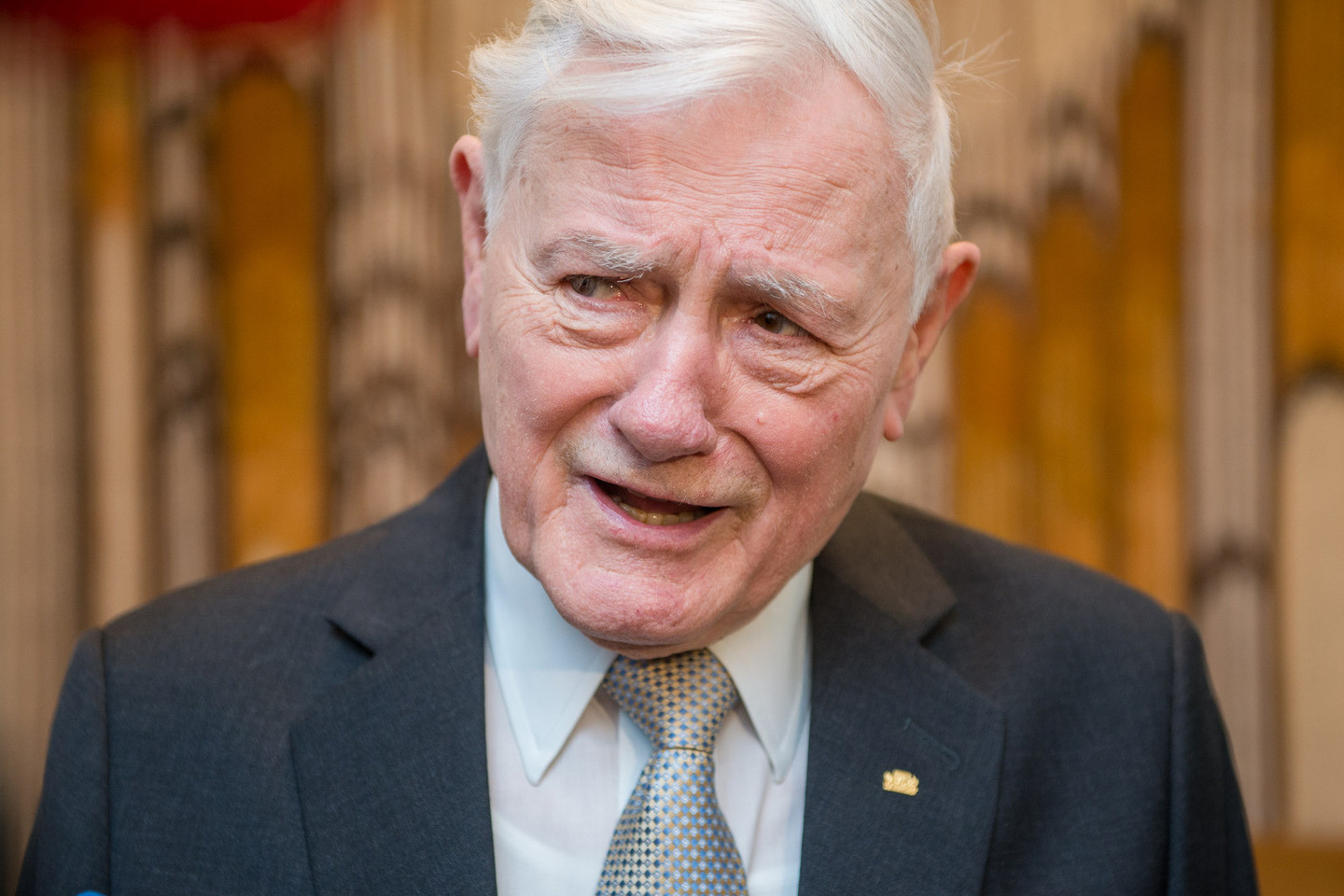 V. Adamkus: Klausantis dabartinio prezidento kalbų, buvau linkęs į demokratų pusę.<br>J. Stacevičiaus nuotr.