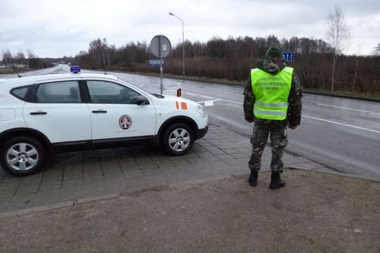 Kalvarijos pasieniečiams kinas pateikė nelegalų vairuotojo pažymėjimą
