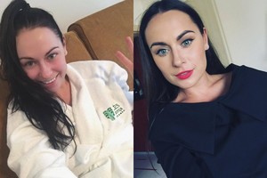 Su vyru poilsiaujanti Simona Nainė įsiamžino be makiažo