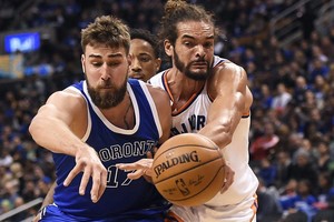 J. Valančiūnas ir M. Kuzminskas per akistatą liko antrame plane