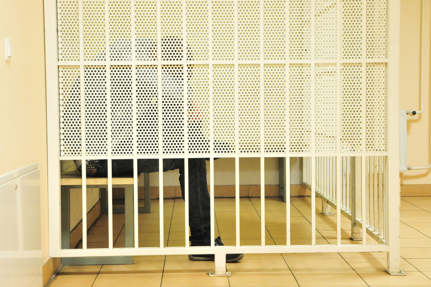 Klaipėdos policijos areštinėje atsidūrė vyras, kuris sužalojo pažįstamą moterį.