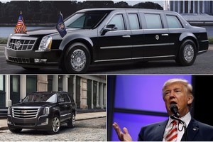 Donaldo Trumpo limuzinas paruoštas: tokio milijardierius dar neturėjo