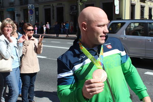Per Klaipėdą skriejęs olimpietis Aurimas Didžbalis pamiršo savo žodžius
