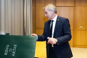 V. Pranckietis: „Galbūt kada nors būsiu vertas šių pareigų“
