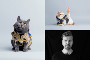 Dizaineris Robertas Kalinkinas katinus pavertė monarchais