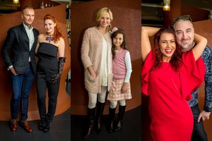 Buvusi E. Štengerio-Mundžio žmona V. Malevska į madų šou atvyko su dukra