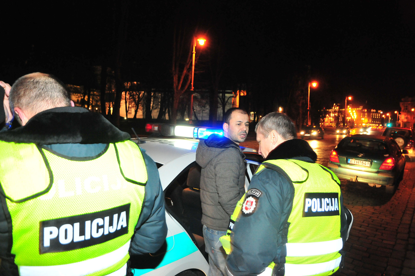 Lietuvoje gyvenantis turkas bandė išvengti patikrinimo, o vėliau pripūtė 1,21 prom.<br>A.Vaitkevičiaus nuotr.