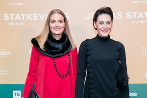 Įspūdingame mados šou grožį spinduliavo besilaukianti J. Jurkutė- Širvaitė