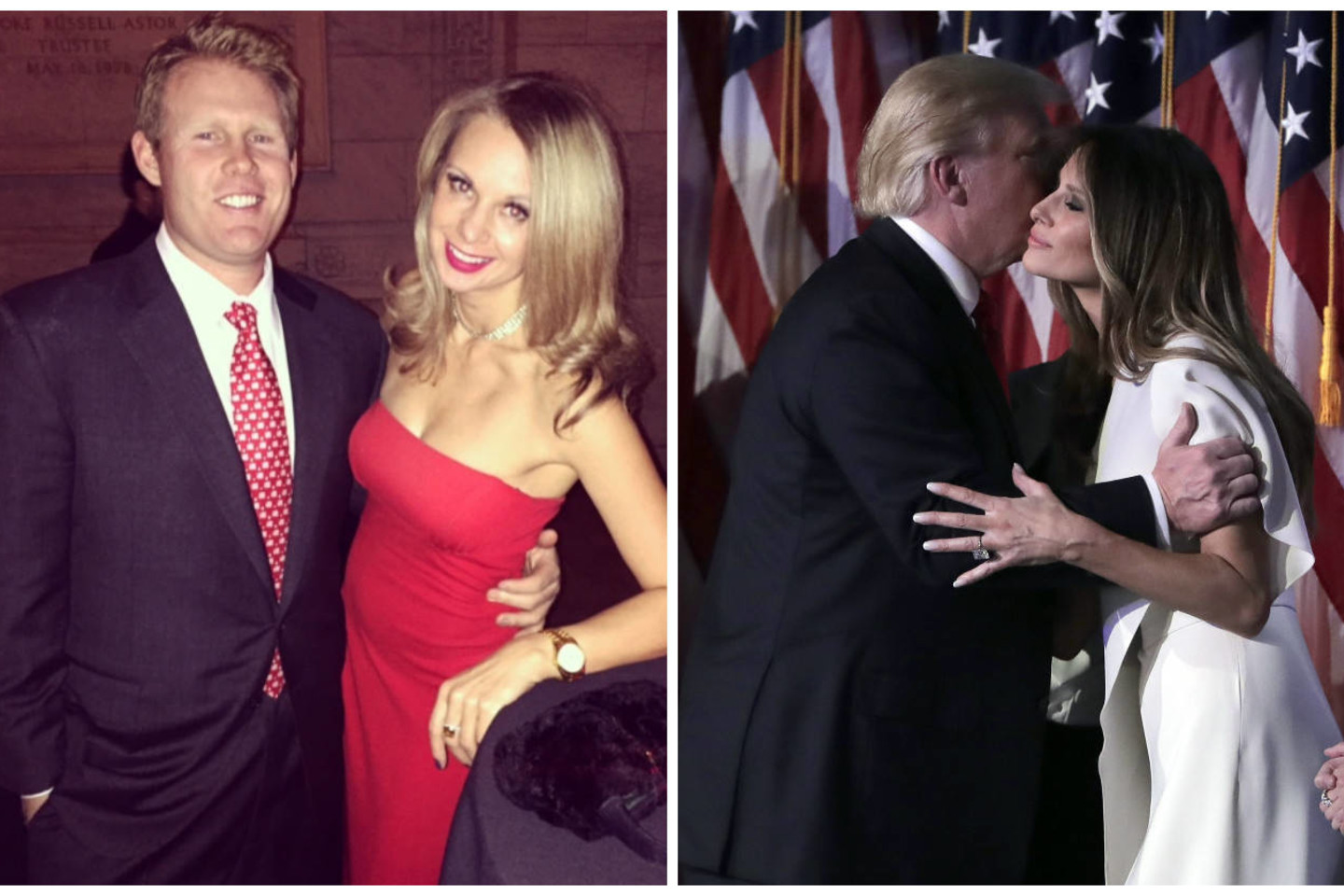 D.Trumpas su žmona Melania bus pakviesti į lietuvės ir amerikiečio vestuves.<br>Montažas