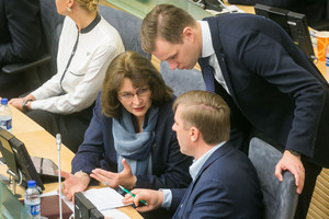 G. Landsbergis: šio darinio variklis – nuolatinis gręžiojimasis į R. Karbauskį