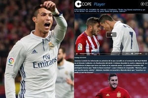 Supykęs varžovas Cristiano Ronaldo į veidą tėškė šlykštų keiksmažodį