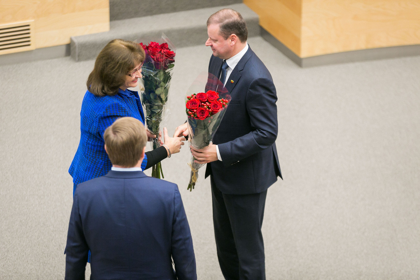 S.Skvernelis patvirtintas premjeru.<br>T.Bauro nuotr.