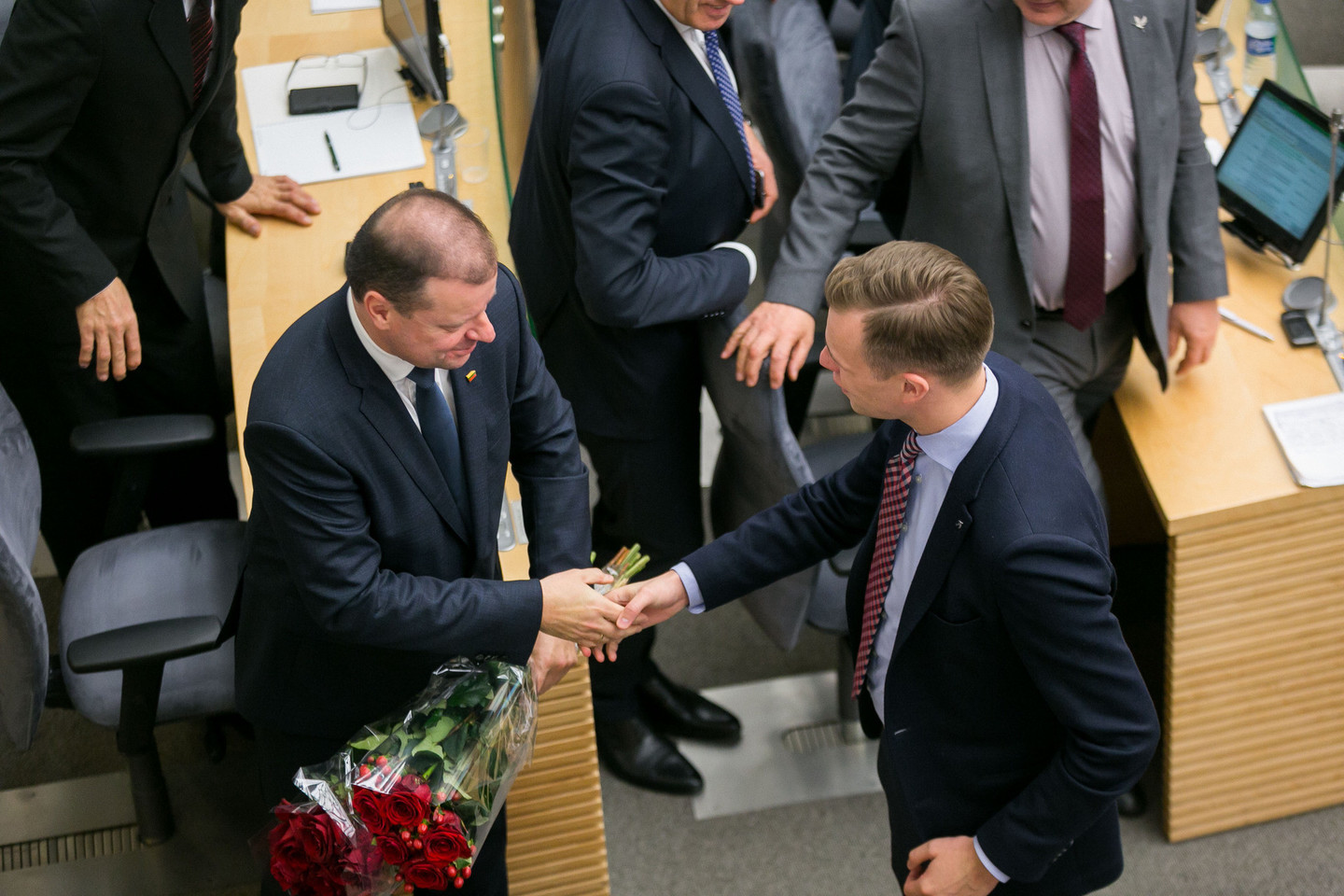 S.Skvernelis patvirtintas premjeru.<br>T.Bauro nuotr.